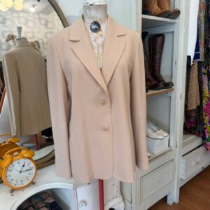 Giacca vintage crema anni '90 in lana Max Mara
